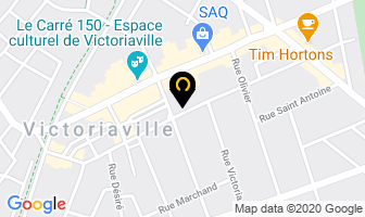 Bas Michel-Ange in Victoriaville map