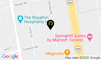 Basecrete Inc in Vaughan map