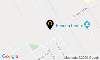 Basf Canada Inc Cornwall Works in Cornwall map