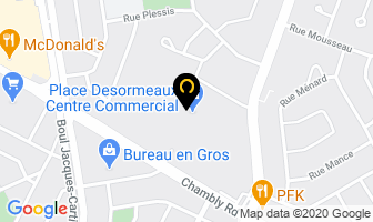 Basha Restaurant in Longueuil map