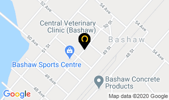Bashaw Veterinary Clinic in Barrhead map