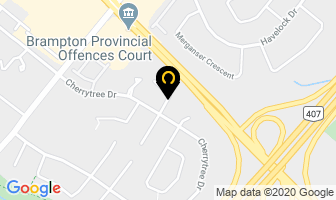 Basit Driving School in Brampton map