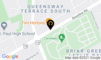 Bass Line Station Restaurant in Ottawa map