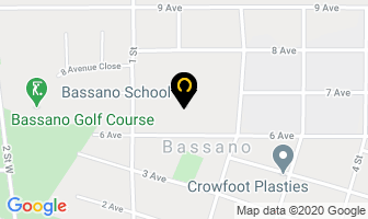 Bassano School in Bassano map