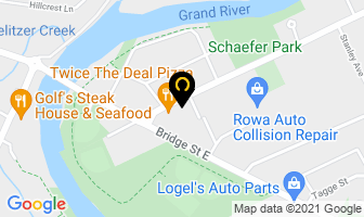 Bast Dalcourt Contracting Inc in Kitchener map