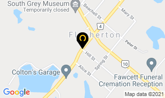 Batchelor Plumbing in Flesherton map