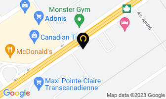 Bath Depot in Dorval map