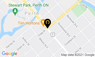 Bathurst Burgess Drummond North Elmsley Fire Admin in Perth map