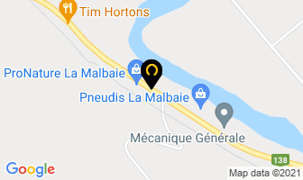 Batteries Expert Charlevoix Inc in La Malbaie map