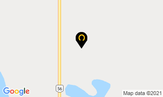 Battle River Outfitters in Stettler map