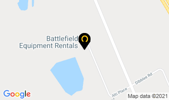 Battlefield Equipment Rentals in Guelph map
