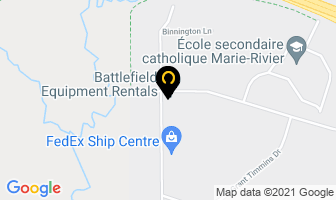 Battlefield Equipment Rentals in Kingston map