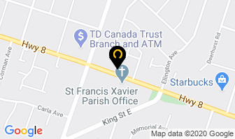 Battlefield Travel in Hamilton map