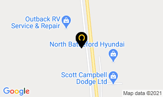 Battlefords Flooring Centre in North Battleford map