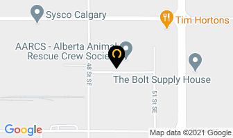 Bauer Foundations Canada Inc in Calgary map