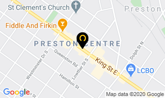 Baumgartner Dentistry Professional Corp in Cambridge map