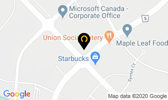 Baxter Corporation in Mississauga map