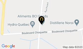 Baxters Canada Inc in Saint-Hyacinthe map