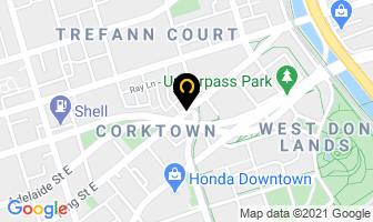 Bay Dog Hospital in Toronto map