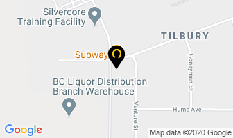 Bay Industrial Instruments Ltd in Delta map