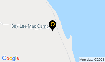 Bay-Lee-Mac Camp in Temagami map