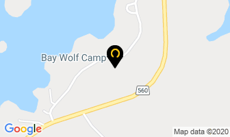 Bay Wolf Camp in Sudbury District map