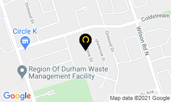 Baybrook Property Managem in Oshawa map