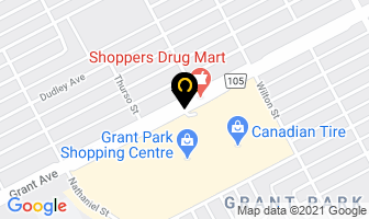 Bayes Financial Inc in Winnipeg map