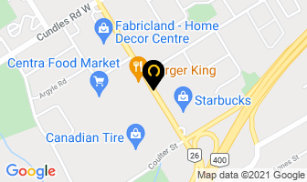 Bayfield Cinemas in Barrie map