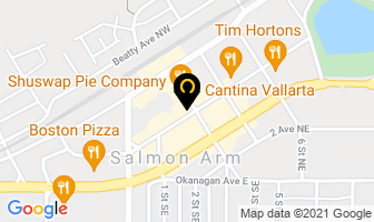 Bayfield Mortgage in Salmon Arm map