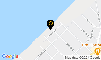 Bayfront Beach Resort in Wasaga Beach map