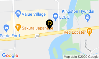Bayou West Dry Cleaners in Kingston map