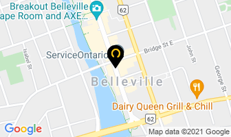 Bayshore Credit Union in Magog map