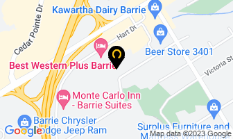 Bayside Financial Limited in Barrie map
