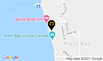 Bayside Inn Hotel in Mount Waddington D map
