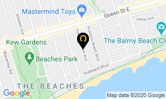 Bayside Rowing Club in Toronto map