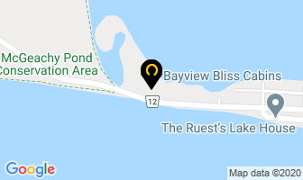 Bayview Bliss Cabins in Chatham-Kent map