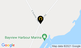 Bayview Harbour Marina in Norfolk County map