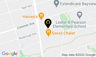 Bayview Mall Veterinary Clinic in Orillia map