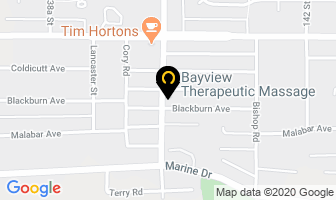 Bayview Therapeutic Massage in White Rock map
