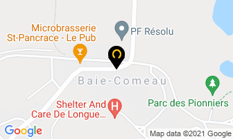 Bbboom in Baie-Comeau map