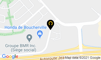 Bbl Clairevue Inc in Boucherville map