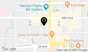 Bc Bearing Engineers Ltd in Vernon map