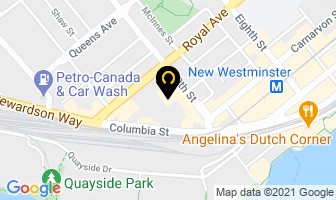 Bc Building Trades in New Westminster map