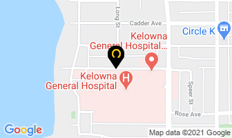 Bc Cancer Agency Main Switchboard in Kelowna map