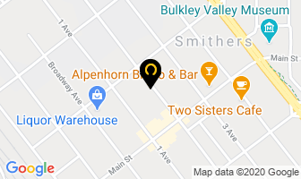 Bc Web Inc in Smithers map