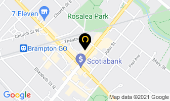 Bdc - Business Development Bank Of Canada in Brampton map