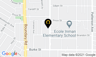 Be-Me Sales Ltd in Brant map