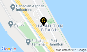 Beach Motor Inn Motel in Hamilton map