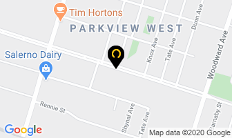 Beach Road Steel Sales in Hamilton map